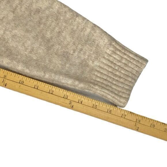 ASPEN Wool Blend Fair Isle Turtleneck Sweater Women XL Brown Ski Winter Pullover - Picture 11 of 12